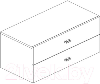 Изображение товара Тумба Anrex Diego 2S (бонди бич)