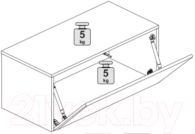 Изображение товара Тумба Anrex Diego 1D (бонди бич/силк шитаке)