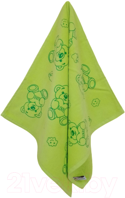 Полотенце детское Goodness Махровое 70x135 (зеленый)