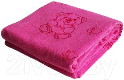 Полотенце детское Goodness Махровое 70x135 (розовый)
