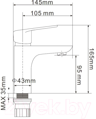 Смеситель Esko MX 26