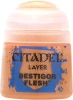 Краска для моделей Citadel Layer: Bestigor Flesh / 22-38 (12мл) - 