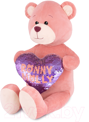 Мягкая игрушка Ronny & Molly Мишка Молли с Сердцем / RM-M015-35S