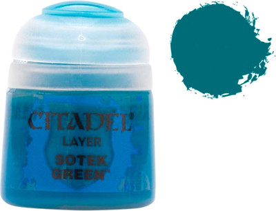 

Краска для моделей, Layer: Sotek Green / 22-19