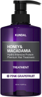 Кондиционер для волос Kundal Honey & Macadamia Treatment Pink Grapefruit (500мл) - 