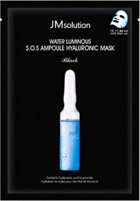 

Маска для лица тканевая, Water Luminous S.O.S Ampoule Hyaluronic Mask Plus Black