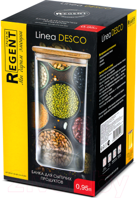 Емкость для хранения Regent Inox Desco 93-DE-CA-03-950