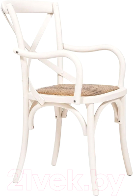 Изображение товара Стул Tetchair Cross 91x55x52 (дерево береза/Butter White)
