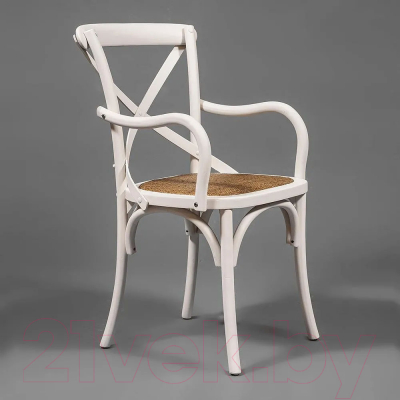 Изображение товара Стул Tetchair Cross 91x55x52 (дерево береза/Butter White)