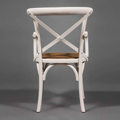 Изображение товара Стул Tetchair Cross 91x55x52 (дерево береза/Butter White)