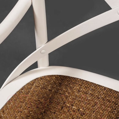 Изображение товара Стул Tetchair Cross 91x55x52 (дерево береза/Butter White)