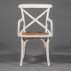 Миниатюра изображения товара Стул Tetchair Cross 91x55x52 (дерево береза/Butter White)