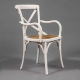 Миниатюра изображения товара Стул Tetchair Cross 91x55x52 (дерево береза/Butter White)