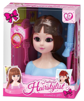 

Игрушечный манекен стилиста Sharktoys, Я - стилист! Шатенка / 18600005