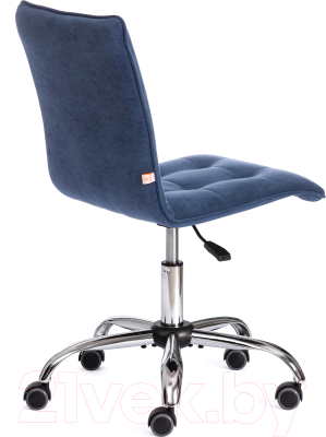Кресло офисное Tetchair Zero велюр Clermon (светло-синий)