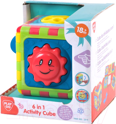 

Развивающая игрушка PlayGo, Куб 6 в 1 / 2141