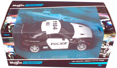 

Масштабная модель автомобиля Maisto, Nissan Gt-R R35 2009 / 32512