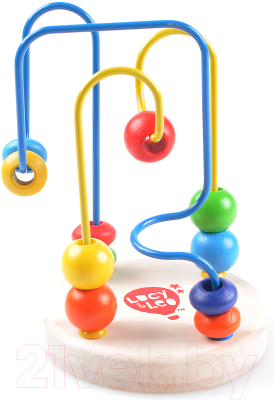Развивающая игрушка МДИ Лабиринт с бусинками №2 / LL114