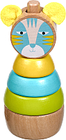 

Развивающая игрушка, Пирамидка Кот / LL153