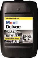 Моторное масло Mobil Delvac XHP ESP M 10W40 / 154379 (20л) - 