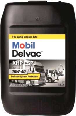 Моторное масло Mobil Delvac XHP ESP M 10W40 / 154379 (20л)