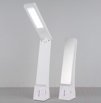 Настольная лампа Евросвет Desk TL90450 (белый/серебристый)