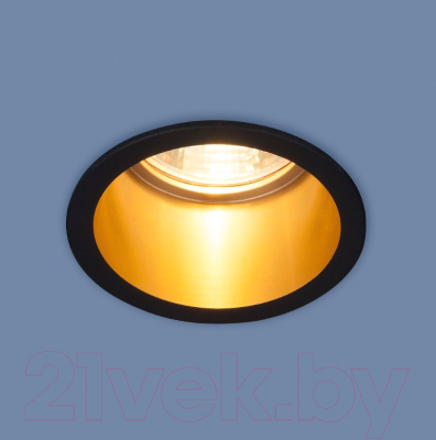 Точечный светильник Elektrostandard 7004 MR16 BK/GD