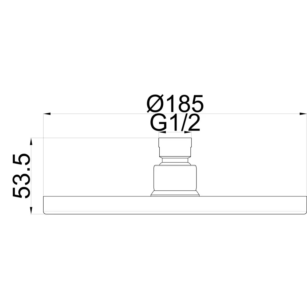 Лейка верхнего душа Maxonor Pure Life PL111-18