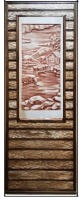 

Деревянная дверь для бани Dlyabani, Состаренная Лодка 70x160 / 302267