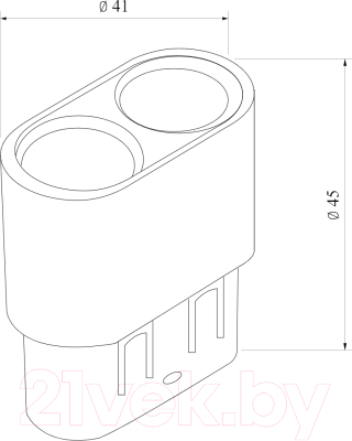 Трековый светильник Elektrostandard Smally 85510/01 (черный)