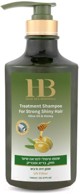 Шампунь для волос Health & Beauty С добавлением оливкового масла и меда (780мл)