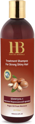 Шампунь для волос Health & Beauty Укрепляющий с маслом арганы (400мл)