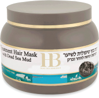 Маска для волос Health & Beauty Увлажняющая для сухих окрашенных волос с грязью Мертвого моря (250мл) - 
