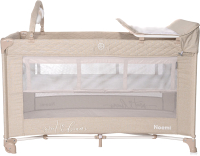

Кровать-манеж Lorelli, Noemi 2 Plus Fog Beige Star / 10080562217