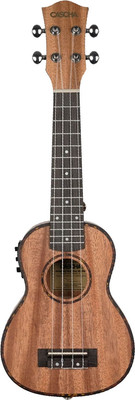 Укулеле Cascha Mahogany Series HH-2026E (с чехлом, натуральный) - 