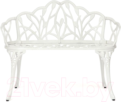 Скамья садовая Tetchair Secret De Maison Strauss (алюминиевый сплав/Butter White)