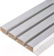 Реечная панель Grace МДФ 3D Line Modern L01 Береза белая (2750х160х19 мм) - 