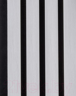 Реечная панель Grace МДФ 3D Line Modern L02 Береза черная (2750х160х19мм)
