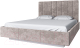 Двуспальная кровать Anrex Olivia 160 M ПМ (вудлайн кремовый/опера бежевый) - 