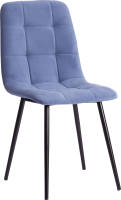 Стул Tetchair Chilly Max 45x54x90 (серый/голубой/черный) - 