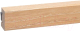 Финишная рейка для реечной панели Grace L06 Дуб альпийский, с монтажной планкой в комплекте (2750х27х18мм) - 