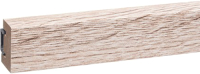 Финишная рейка для реечной панели Grace L07 Ель сибирская, с монтажной планкой в комплекте (2750х27х18мм) - 