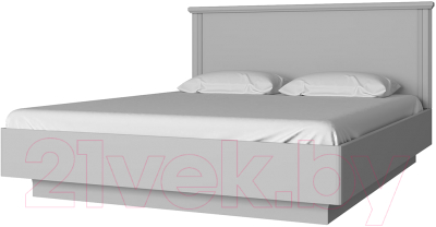 Двуспальная кровать Anrex Valencia 160 ПМ (серый)