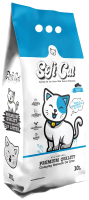 

Наполнитель для туалета Soft Cat, С активированным углем комкающийся