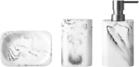 Набор аксессуаров для ванной Atmosphere of Art Marble F3338-2 - 