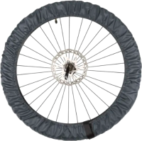 Набор чехлов на колеса велосипеда Indigo SM-418 (2шт, серый) - 