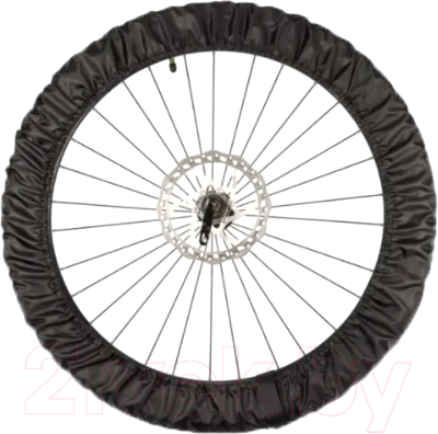 Набор чехлов на колеса велосипеда Indigo SM-418 (2шт, черный)