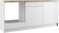 Шкаф-стол кухонный Eligard Urban ШСК 180 (белый/малага) - 