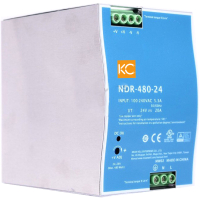 Блок питания на DIN-рейку КС NDR-480W-24V / ndr-480-24 - 