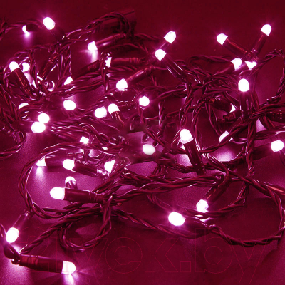 Светодиодная гирлянда КС Нить Ориона 5W 96 LED / 955133 (10м, розовый)